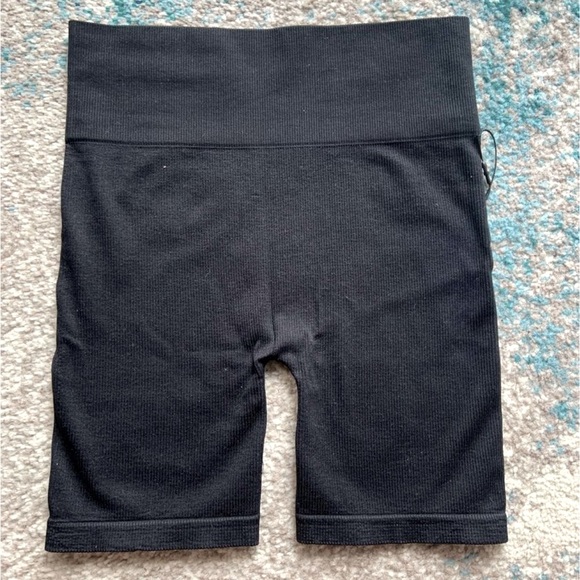 Black Biker Shorts - Picture 2 of 3